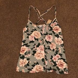 American Eagle Criss Cross Tank- Brand New w/tags